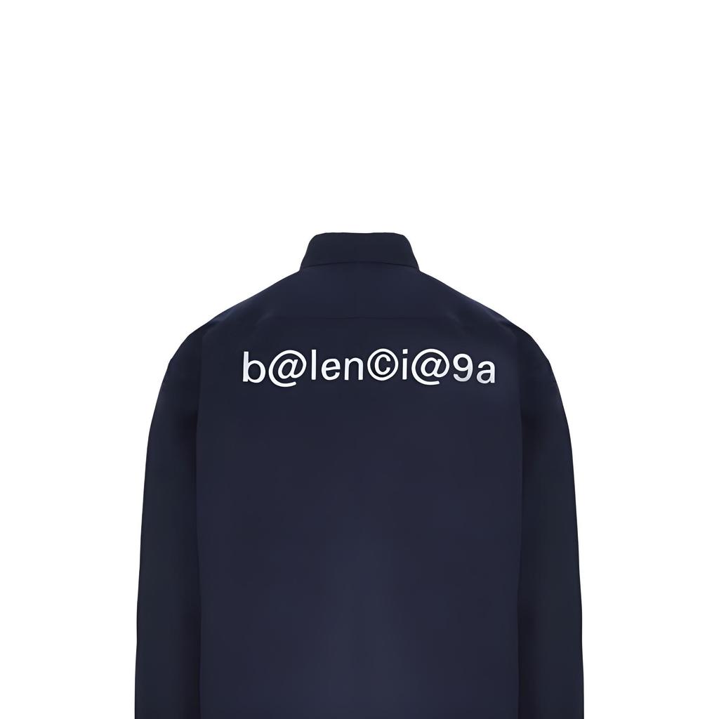 Balenciaga Shirts Men's Blue Moderate Other 621924TIM394100