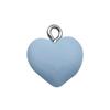 Resin Heart-Shaped Jewelry Charms: Colorful Earrings, Keychains, Necklaces, DIY Accessories