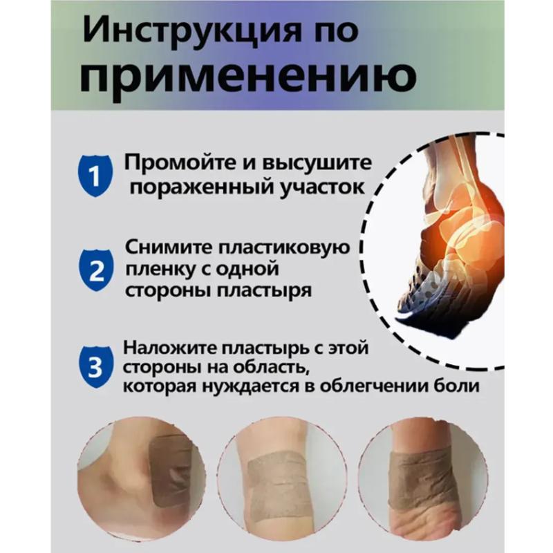 Pain Relief Patch for Heel Spurs (12 pcs)
