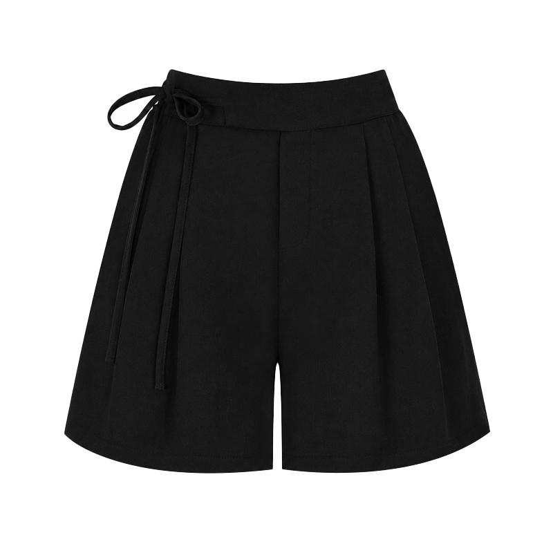SELLY'S String Pintuck Elastic Waist Pants_I6B-Cpt026