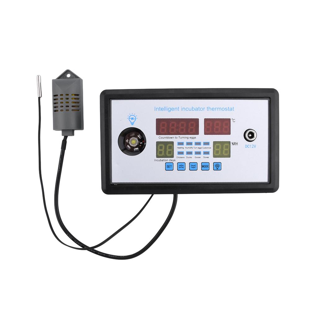 W9005/W9002 Intelligent Incubation Temperature Controller Automatic Egg Flipping Household Water Bed Incubation AC110-220V/DC12V