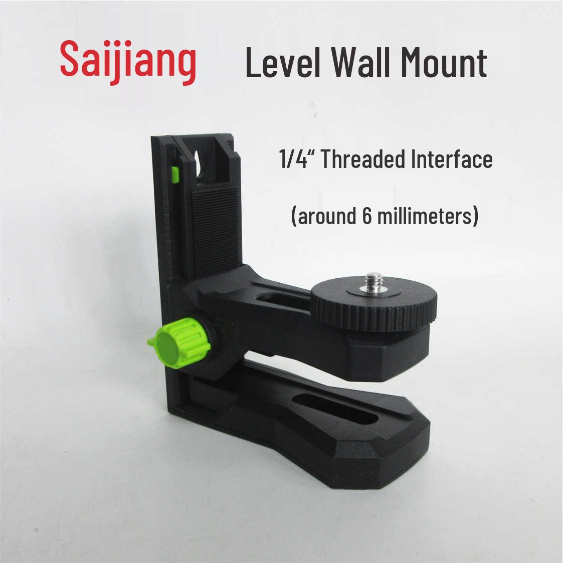 

Magnet L-Bracket Laser Level Wall Mount Hanger with 360° Rotation