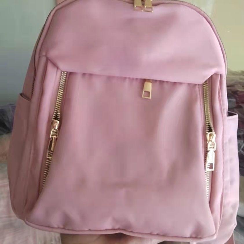Korean Style Women's Oxford Cloth Canvas Backpack - Large Capacity Travel Schoolbag 2025