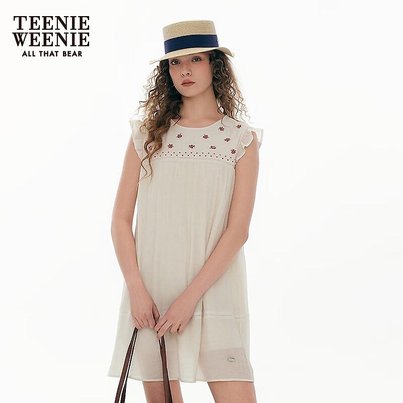 

Teenie Weenie Women s 2025 Summer Sweet Sleeveless Babydoll Dress 160/S