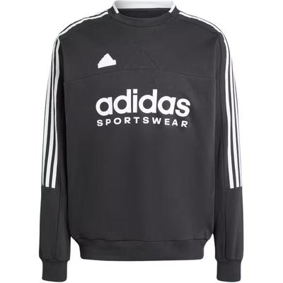 Sportswear House Of Tiro Comfortable Versatile Fashion Long Sleeve Sweatshirt Men Sweatshirt Black White IW0172
