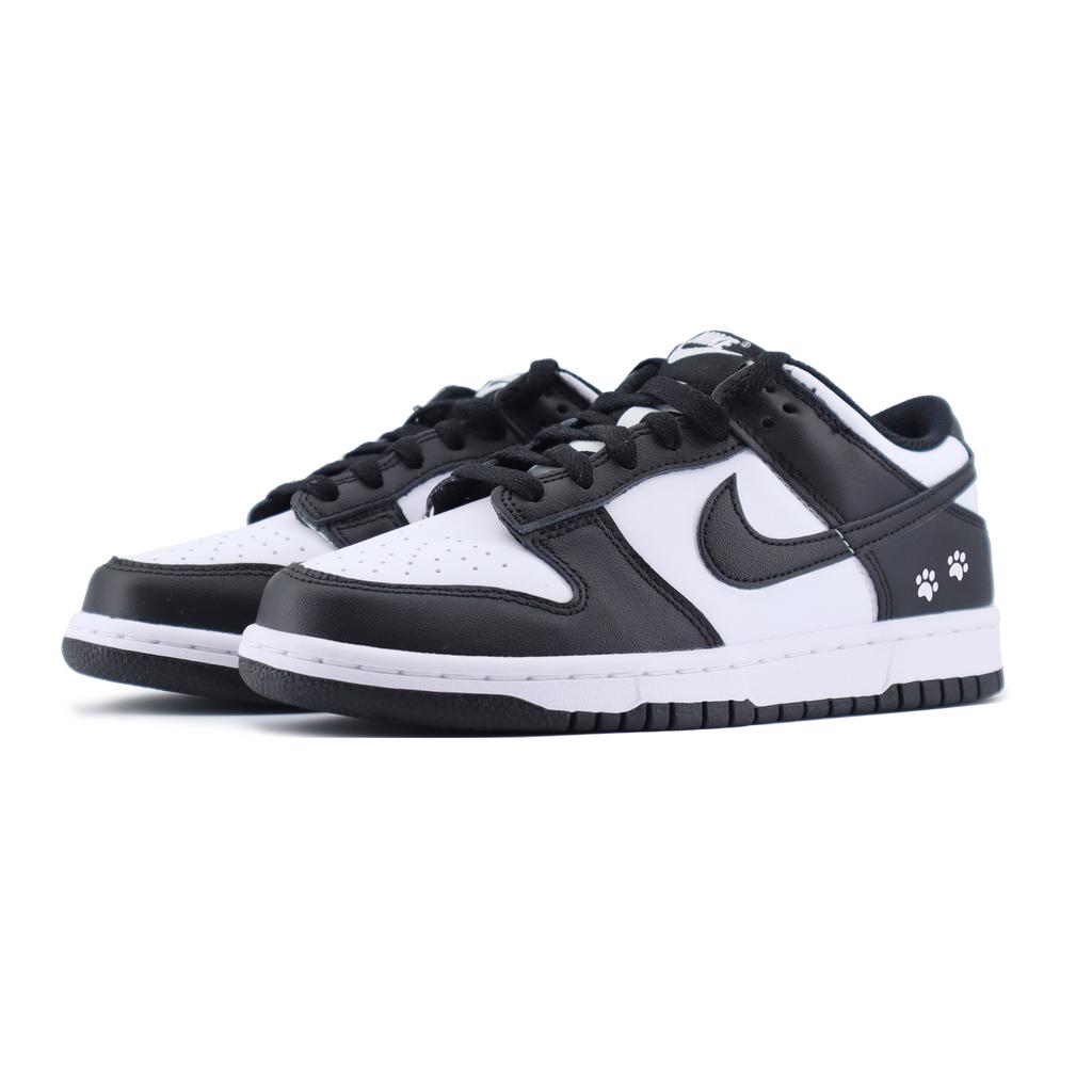 Nike Dunk Cute Cat Paw Slip Resistant Abrasion Resistant Slip Resistant Abrasion Resistant Low top Skateboard Shoes DD1391-100(Team448-)