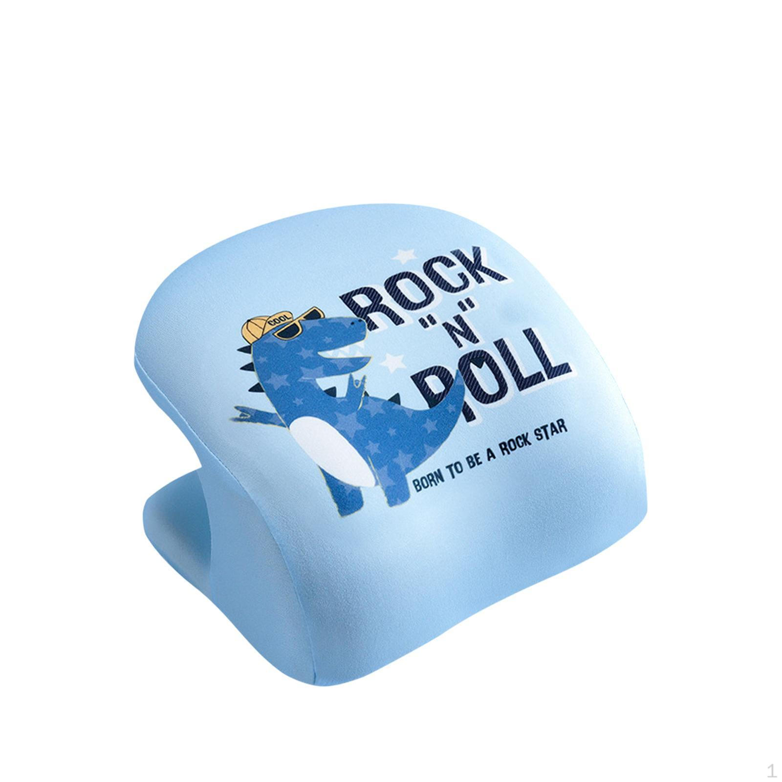 

Эргономичная подушка для шеи для использования в офисе, подголовник для дивана и автомобиля dinosaur blue