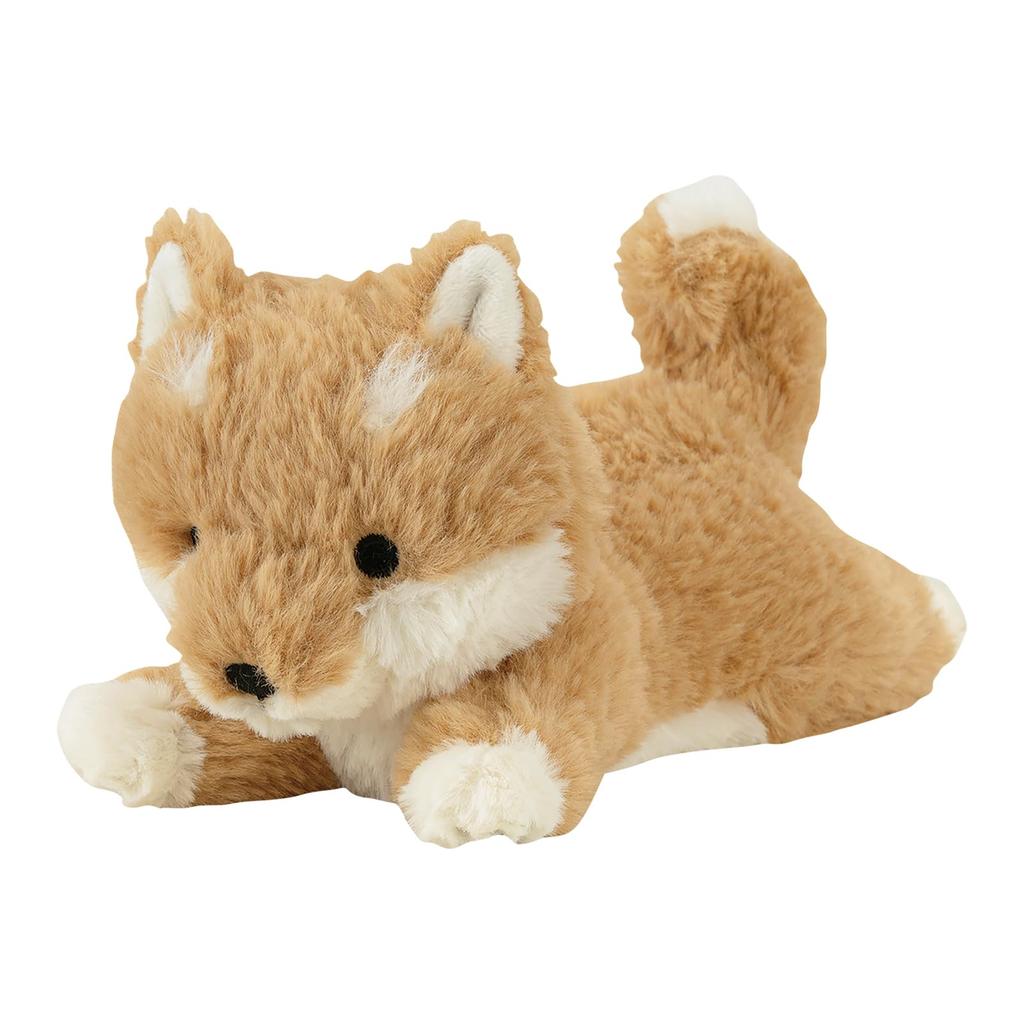 Livheart Mascot Shiba Inu 20cm Fluffy Armrest Plush Toy "Kutattobiyori" (approx. long) 27109-13