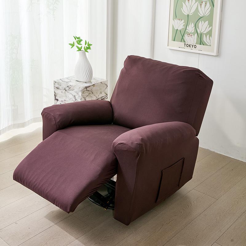 

Водонепроницаемый эластичный чехол на диван-реклайнер из молочного шелка - Полный обхват, раздельный тип Single Seat (4 pieces)