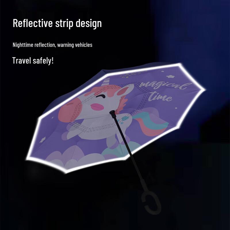 Meidu Kids Reversible Windproof Umbrella