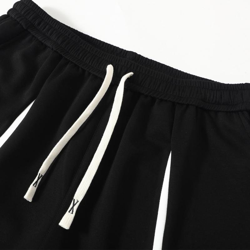 Plus Size 4XL-11XL Oversized Shorts Sets Summer T-shirt Vintage Clothes Men's 2 Pieces Set