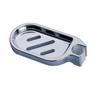 Punch-Free Detachable ABS Soap Holder, Washable Shower Tray In Gun Gray