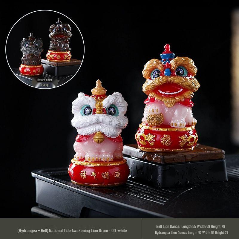 Праздничная пара чайных питомцев «Пробуждающийся лев»