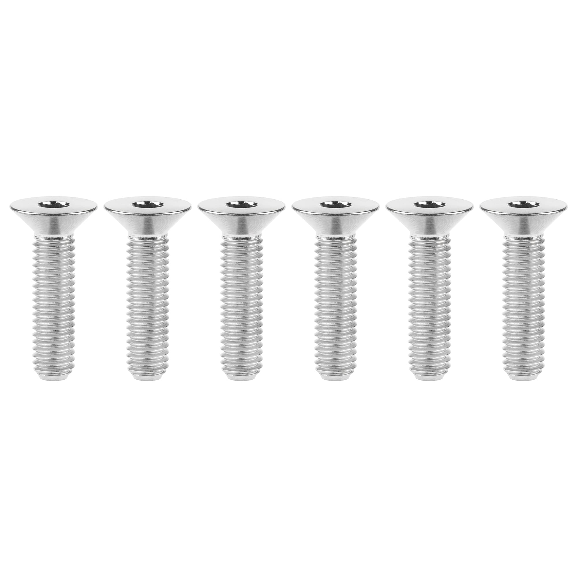 Ruifu Titanium Alloy Counter Bolt Flat Head Hexagon Socket Bolt M5x20mm