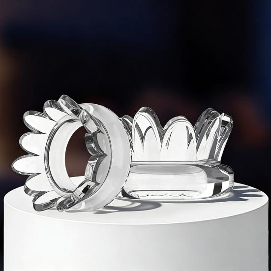 Pineapple-Textured Delay Ring Male Endurance Pleasure Enhancer with Dual Stimulation Transparent Reusable Discreet Couples Toy for