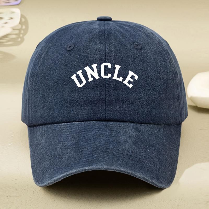 Letter Printed Washed Old Hat Old Dad Hat, Men's and Women's Retro Baseball Cap Peaked Cap Outdoor Hat