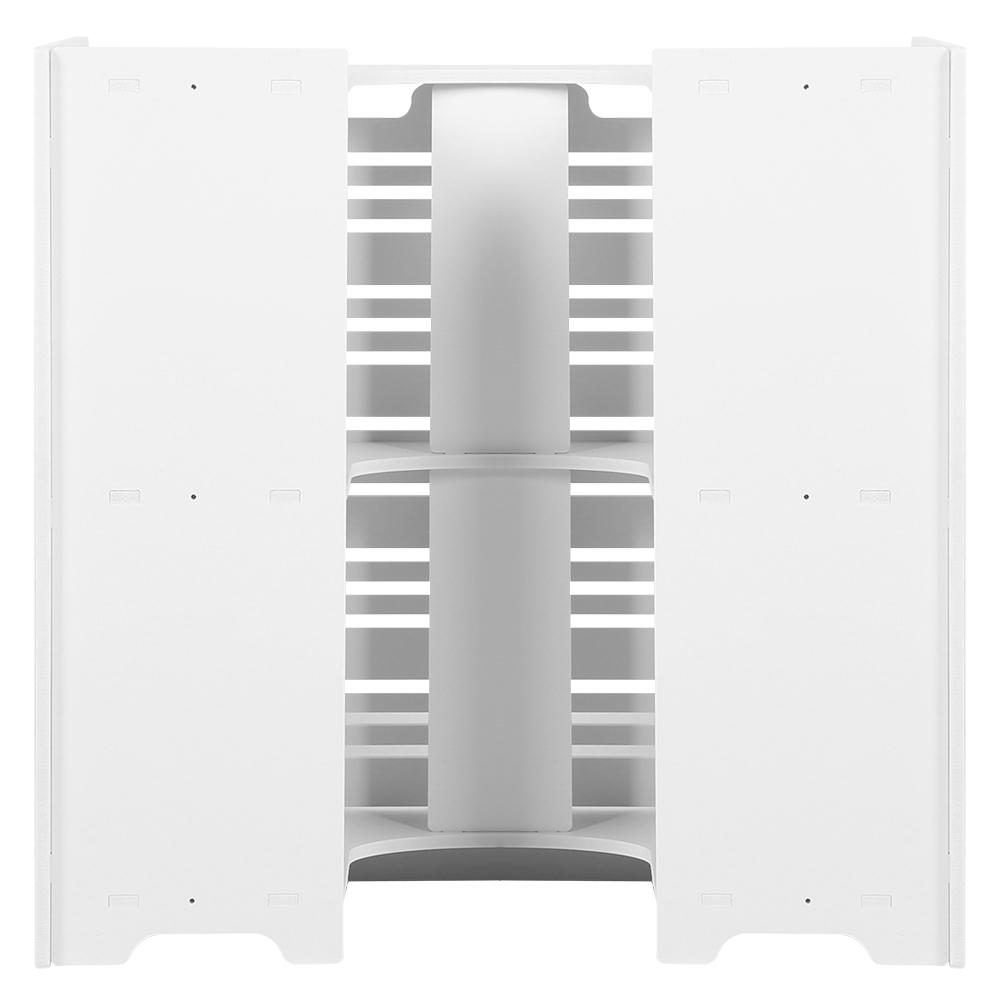 Toilet Paper Storage Cabinet, Wooden Plastic Bathroom Backboard Toilet Holder Bathroom Cabinet with a   Retardant Grade of B1 for Toiletries