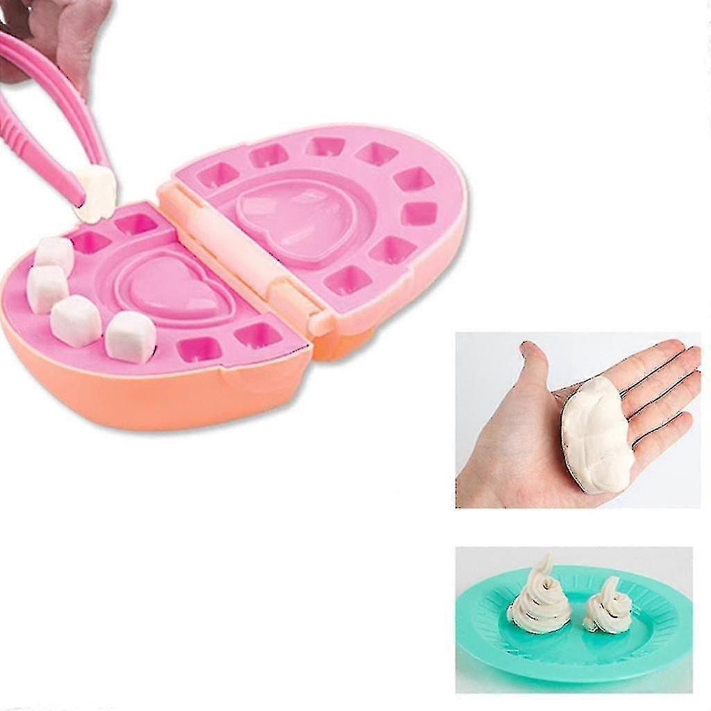 Children's Educational Colored Clay, Small Dentist Play House Plasticine Tooth Extrac