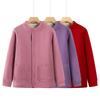 Fleece-Lined Thermal Cardigan and Thick Winter Coat for Middle-Aged and Elderly Women