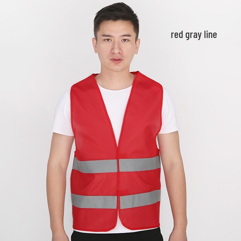 Reflective Safety Vest for Construction and Night Riding