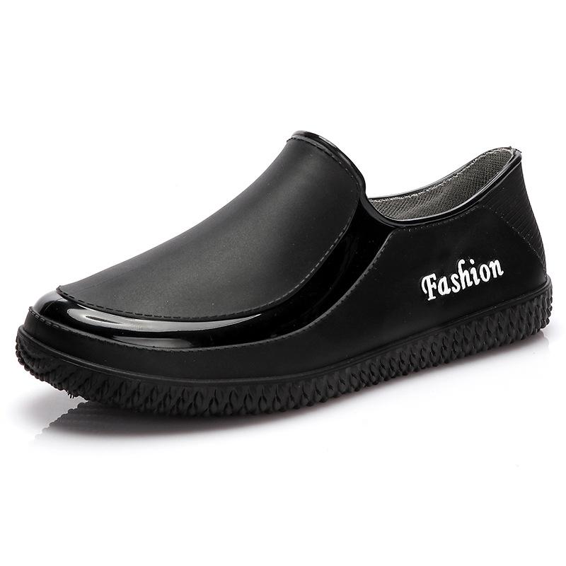 Low-top non-slip water shoes women's fashion adult outdoor waterproof shoes flat bottom light kitchen shallow mouth work shoes fashion