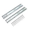 2 Pcs Drawer Slides 12in 30KG Load Capacity Ball Bearing Cabinet Rails Tool for RVs Yachts Home Use