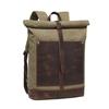 Backpack Men's Travel Computer Backpack Student Retro Travel Book Bag Oil Waxed Canvas