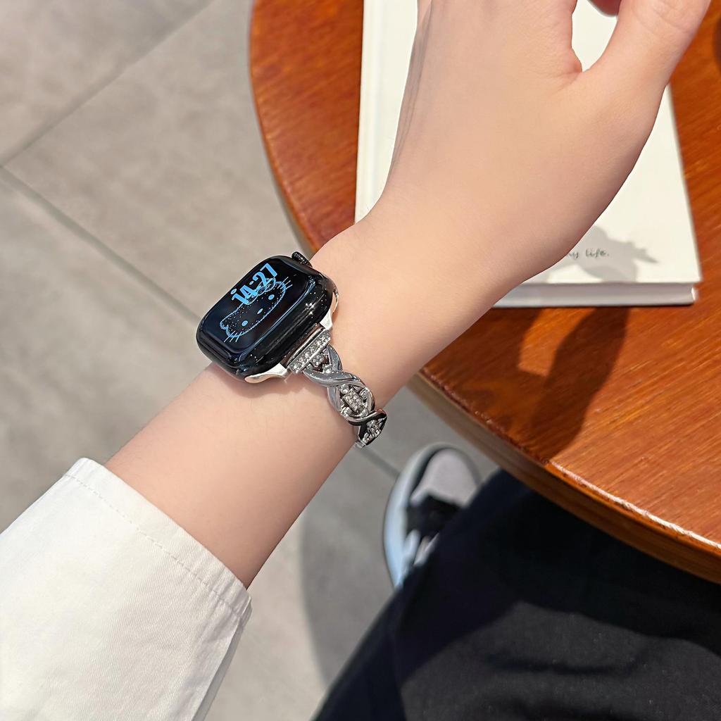 11th Gen Apple Watch 109876E Band, Huawei GT6 Inlaid Diamond Chain, Xiaomi 9PRO