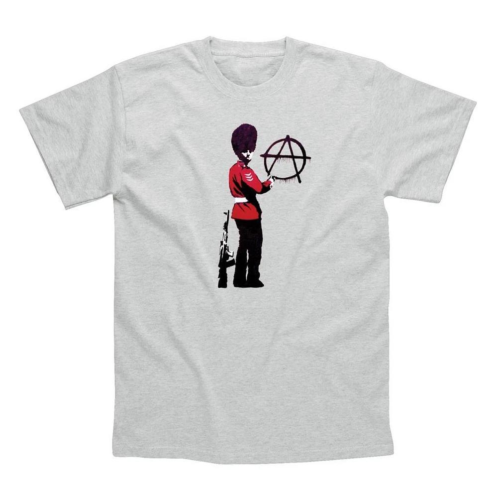 Official Licensed Brandalised Anarchy Soldier T Shirt Banksy XL