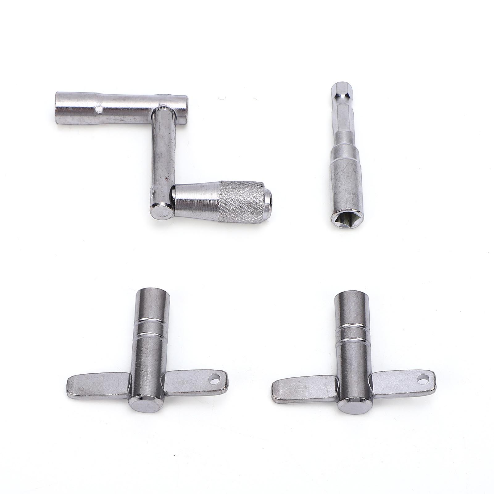 

Drum Key Set 4Pcs Metal Tuning Tool Wrench Portable for Acoustic and Electronic Drums