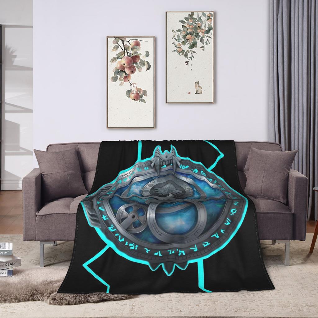 Trollhunters Tales Of Arcadia Blanket Airplane Travel Flannel Throw Blanket For Living Room Super Soft Bedspread Birthday Gift