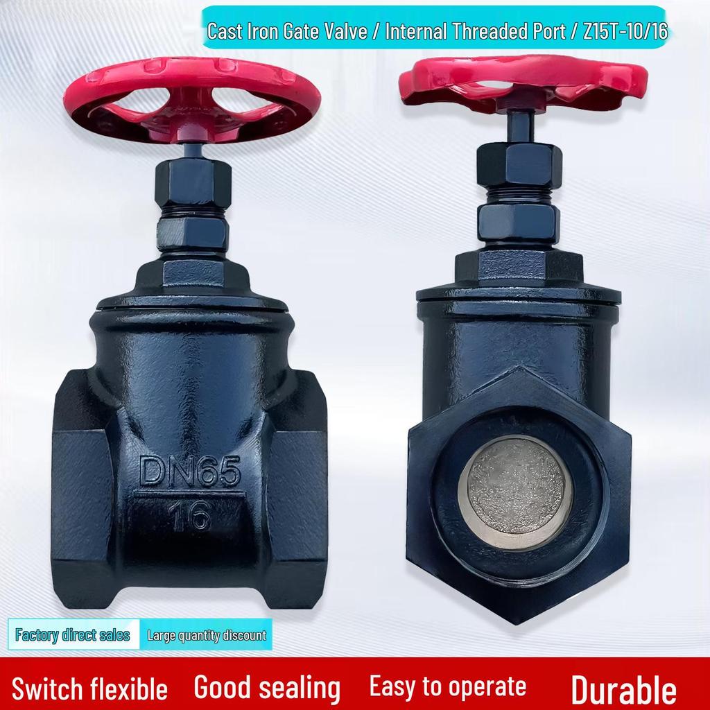 Z15T-10/16 Cast Iron Threaded Gate Valve, DN15-50