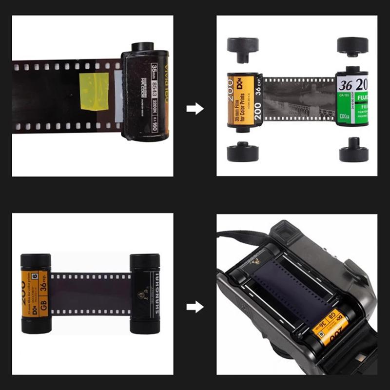 135 To 120 Film Adapter Canister Converter Panorama Camera 35Mm To 120 Film Canister