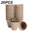 Biodegradable Seed Starter Pots Pulp Paper Transplanters Peat Flower Plant Seedlings Germination Tray Garden Eco Friendly