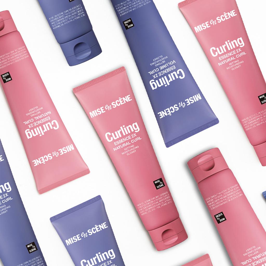 Mise En Scene Curling Essence 2x Natürliche Locke 150ml – Sanfte Locke, Flexibler Halt, Koreanisch