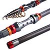 Spinning Fishing Rod Telescopic Fishing Rod 99% Carbon Portable Sea Water Fishing Carp Bass Salmon
