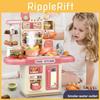 Children Kitchen Mini Playset Plastic Imaginative Cooking Role Play Boys Girls
