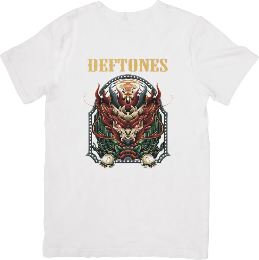 Deftones Music Vintage Retro Fit for Unisex Women Quality Cotton TShirts