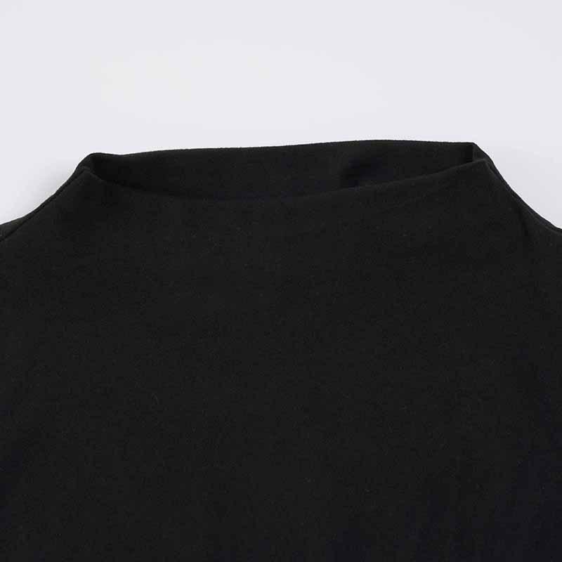 Elegant Slim Fit Pleated Bodycon Solid Color Dress - European & American Style, Light Mature Short Skirt