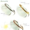 Hawaiian Jewelry Bangle Brand Stainless Steel Surgical Stainless Steel 316L Pink Gold S Women's Men's