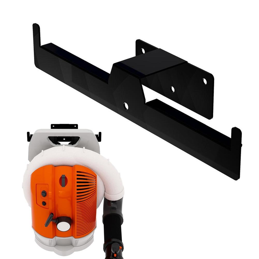 Backpack Style Blower Nozzle Holder Wall Mounted Metal Bracket for Organizing For Tools Spray and Gardening Accessories