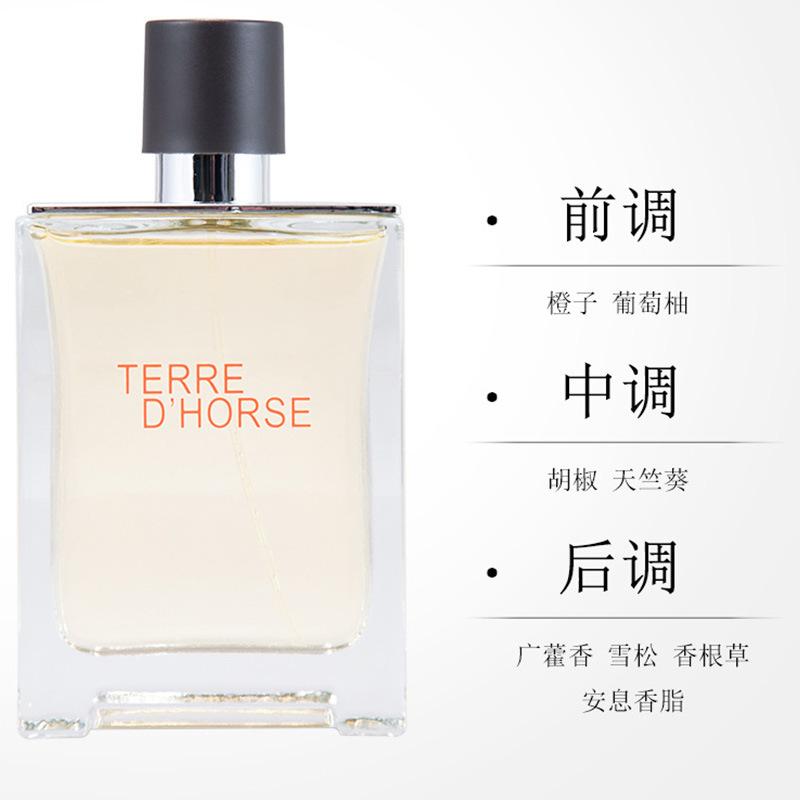 Earth Men's Perfume, Woody Fragrance Lasting Fragrance Light Fragrance 100ml Cologne