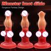 Realistic Dog Dildo for Women, Soft Silicone Fake Phallus with Unique Texture, Waterproof Manual Adult Toy for Solo Play