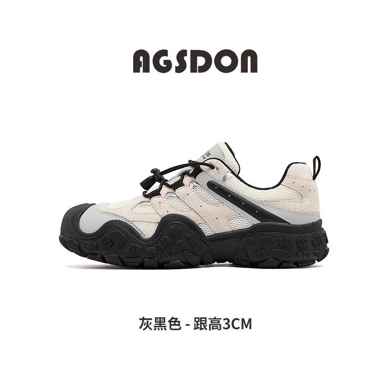 Augustine hiking shoes women's summer 2025 new outdoor ugly cute dad shoes light running shoes