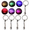 Crystal Key Chain LED Light Keychain Luminated Keyring Pendant DIY Resin Epoxy Accessories