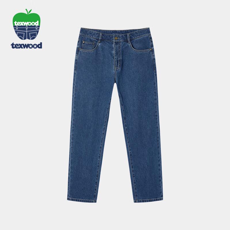 Мужские джинсы Texwood Business Casual, суженные, с эффектом stonewash 35