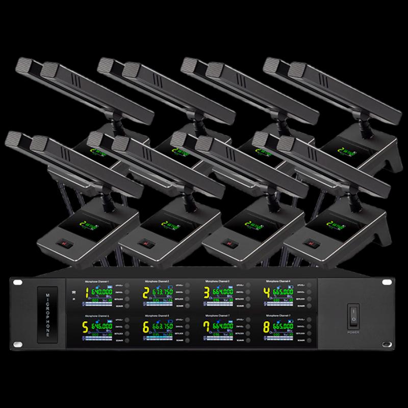 Huachang Vision Wireless U-Band Conference Microphone System (CN version)