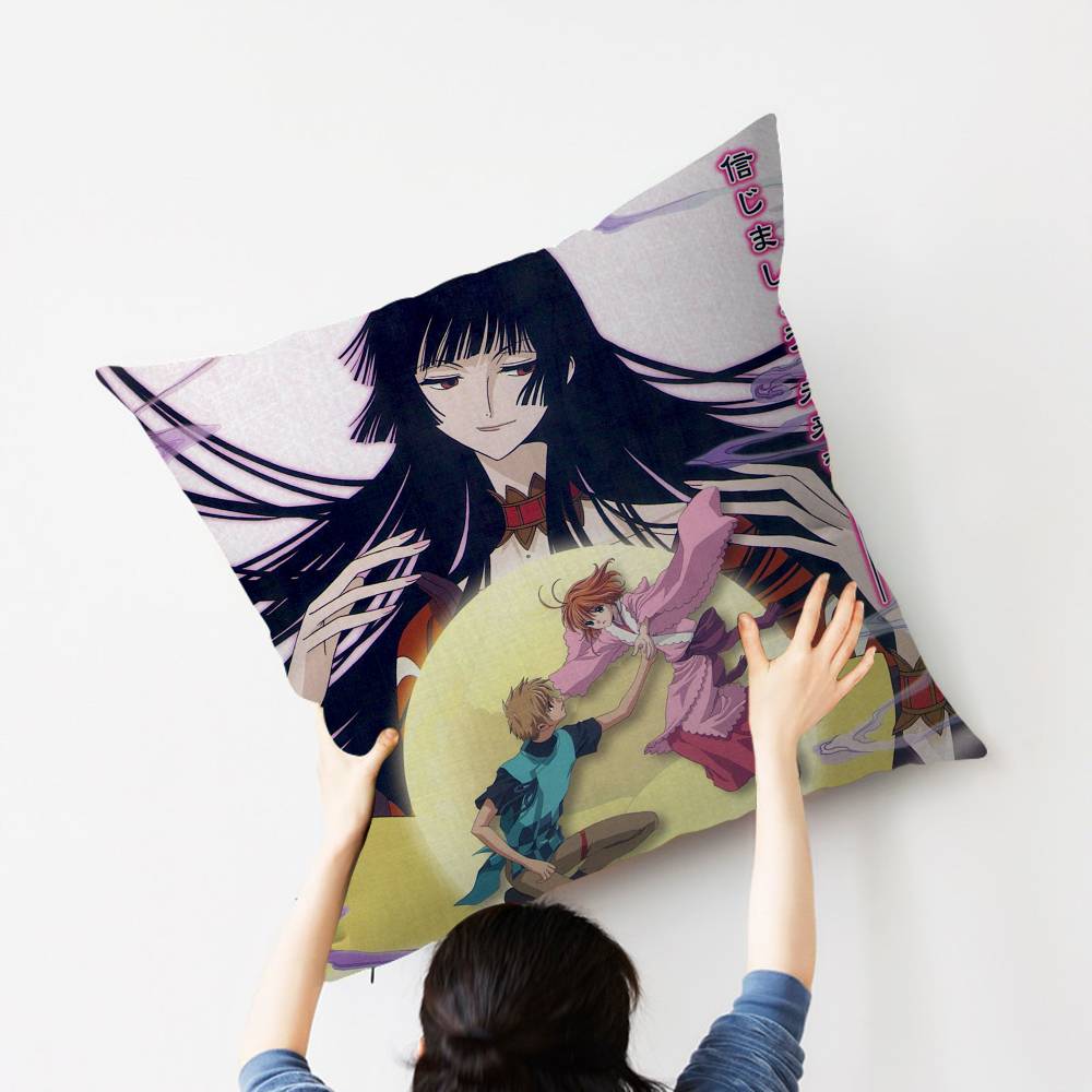 Anime xxxHolic Pillow Cover for Bedroom Room and Living Room Sofa Decorative Cushion Cover