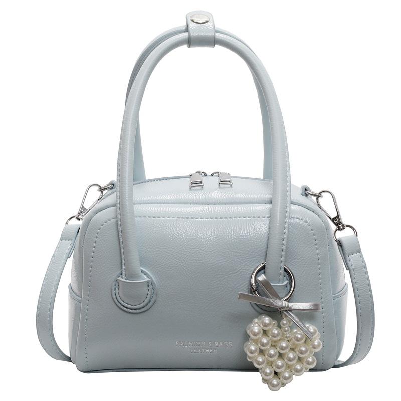 Summer new fashion simple style Korean version sweet portable pillow bag high sense versatile commuter messenger women's bag