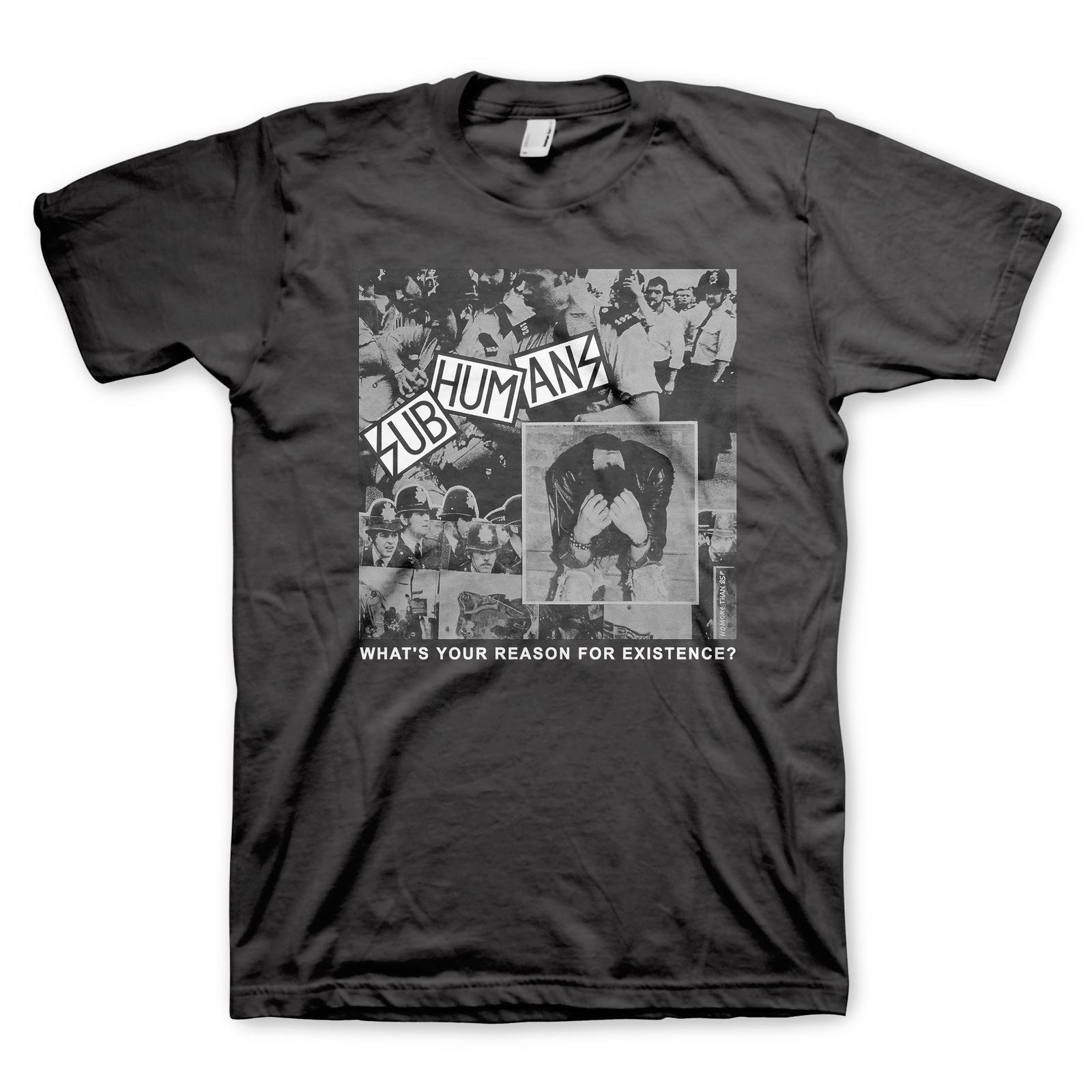 Subhumans Reason for Existance T-Shirt Mens Womens Tees Top M